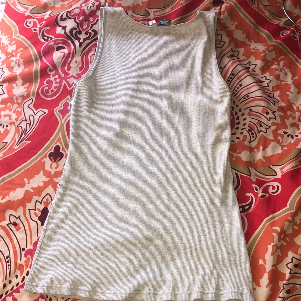 Silver Embellished Tank Top - Picture 4 of 4